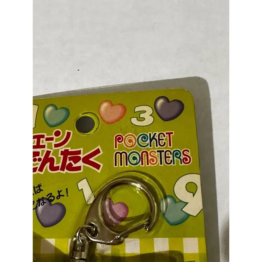 Tomy Pocket Monsters Nintendo Pokemon Pikachu Keychain 90’s RARE Sealed See Pict